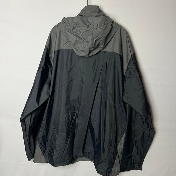 Columbia Men’s 3XLT Hooded Rain Wind Shell Jacket Outdoorcore Gorpcore Utility - Picture 2 of 12